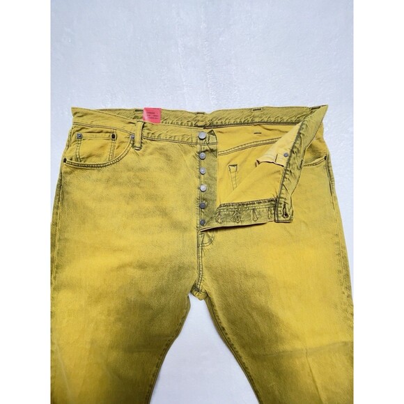 Levi's 501 CT  Big & Tall Men’s W44 L32 Customized  & Tapered  Buttonfly Jeans - Picture 9 of 10